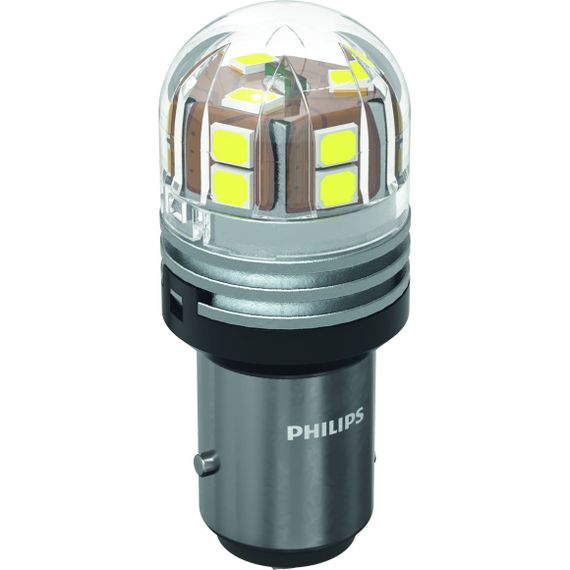 Комплект світлодіодних ламп PHILIPS 11499CU70X2 P21/5W LED Ultinon Pro7000 BAY15d WHITE 12/24V | Зображення 4