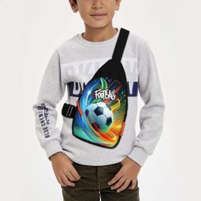 Сумка через плечо детская Футбол 29х17 см сумка слинг для мальчика (02241)