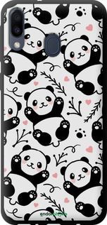 Чохол на Samsung Galaxy M20 Панди "4318b-1660-2448"