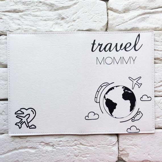 Обкладинка на паспорт Travel mommy | Зображення 2