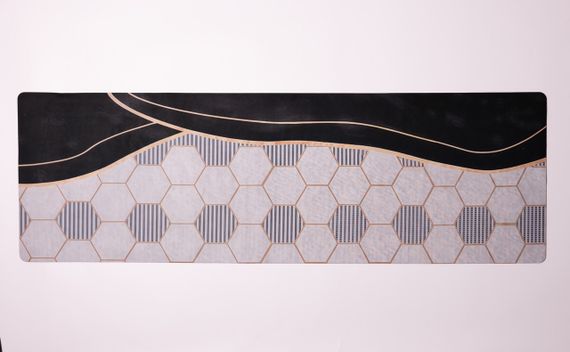 Набір килимків діатомітових для кухні Honeycomb 58*38 см/118*38 см Yiwu HP-42-208 | Зображення 2