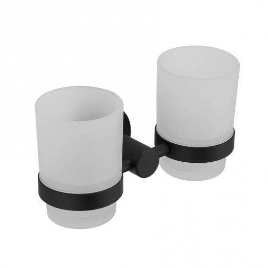 Стакан подвійний для зубних щіток Frap F30208