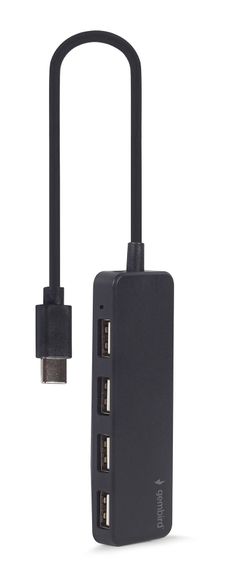 Хаб Type-C на 4 порти USB 2.0 UHB-CM-U2P4-01 | Зображення 1