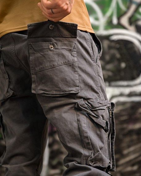 Міські карго штани jeans grey ПП7855 | Зображення 5