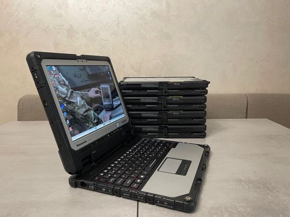 Защищенный нетбук-трансформер Panasonic Toughbook CF-33 / 12.5" (2160x1440) IPS Touch / Core i7-7600U (2 (4) ядра по 2.8 - 3.9 GHz) / 16GB DDR3 / 500GB SSD / HD Graphics 620 / WebCam / GPS / Два АКБ / Стилус б/у + Подарок Проводная мышь USB | Зображення 7