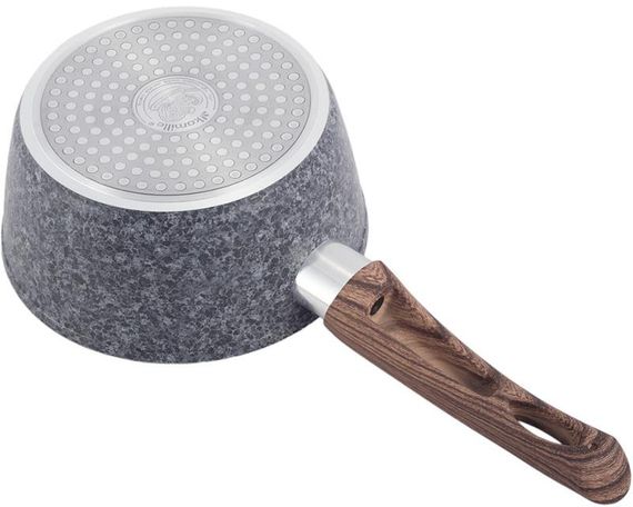 Ківш Kamille Grey Marble Ø16см індукційний з антипригарним покриттям | Зображення 3