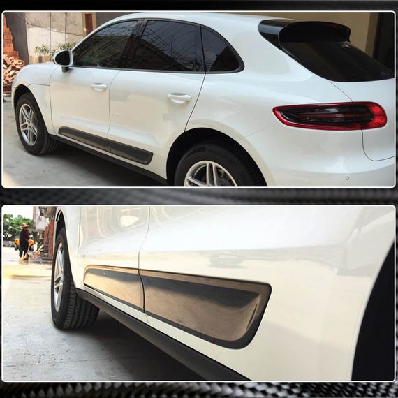 Молдинги дверей (2014-2021, Карбон) для Porsche Macan рр | Зображення 2