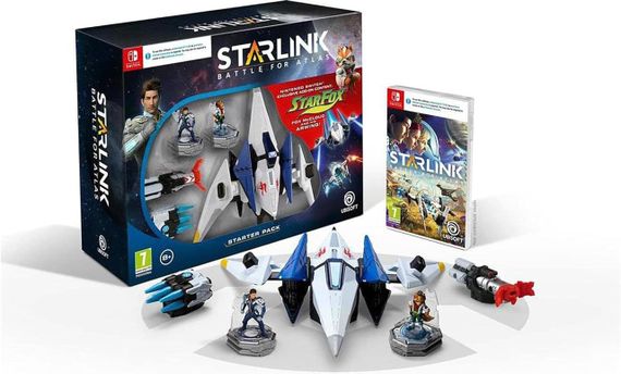 Игра Starlink Battle for Atlas для Nintendo Switch, стартовый игровой набор с пилотами, звездолетом и оружием | Зображення 1