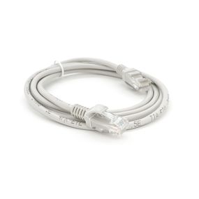 Патч-корд литий RITAR, CCA, UTP, RJ45, Cat.5e, 1m, сірий Q1000