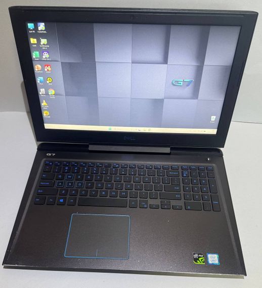 Игровой ноутбук Dell G7 7588 / 15.6" (1920x1080) IPS / Intel Core i7-8750H (6 (12) ядер по 2.2 - 4.1 GHz) / 32 GB DDR4 / 512 GB SSD / nVidia GeForce GTX 1060, 6 GB GDDR5, 192-bit / WebCam б/у | Зображення 1