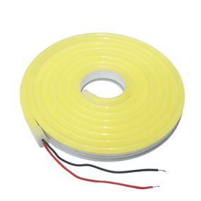 Світлодіодний неон PROLUM™ 8x16, IP68, 12V, Series "LF", Лимонно-жовтий, PRO