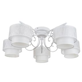 Люстра потолочная классическая E14 40W WH (BKL-499C/5)