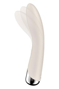 Вібратор для точки G Satisfyer Spinning Vibe 1 з ротацією, молочний Sex Aura