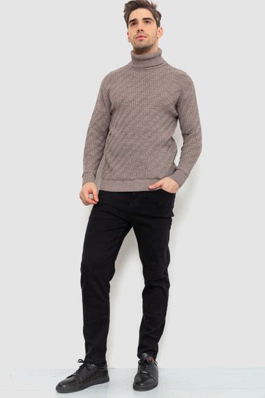 Гольф чоловічий, колір мокко, 161R696 | Зображення 1