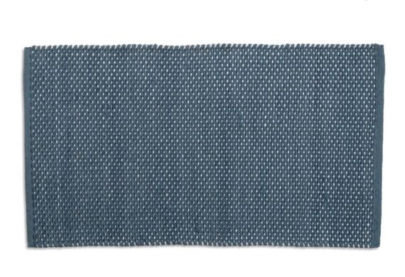 Коврик для ванной комнаты Kela Miu 24729 80х50х1 см дымчато-синий