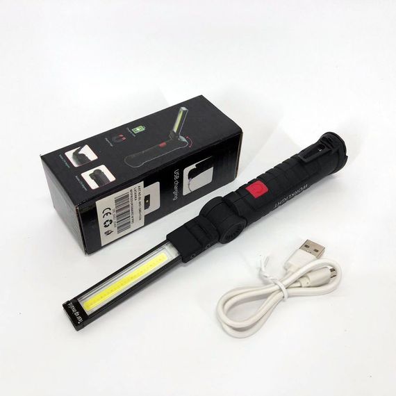 Кемпінговий переносний акумуляторний ліхтар W51-SMD+COB / Кемпінгова лампа ліхтар, PR-936 Похідний кемпінговий