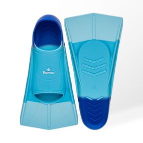 Короткі ласти для тренування в басейні Renvo Frio із закритою п'ятою Разноцветный 30-32 (SF100-06 30-32)