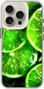 Чохол на iPhone 16 Pro Зелені часточки лимона "852pm-3708-2448"