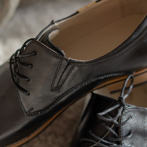 Чоловічі туфлі шкіряні 40 розмір | Зображення 4