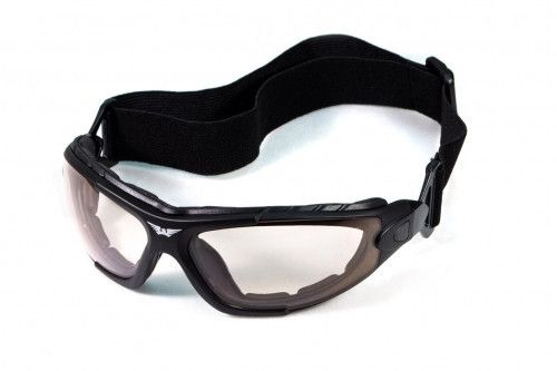 Окуляри фотохромні (захисні) Global Vision Shorty Photochromic (clear) Anti-Fog, фотохромні прозорі | Зображення 2