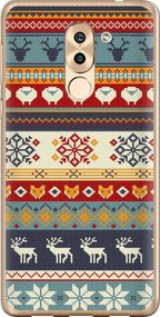 Чехол на Huawei GR5 2017 Рождественский орнамент "3303u-473-17620"