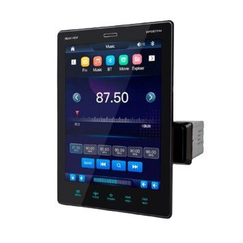 Автомагнитола 1Din с экраном 9.5 Tesla Style 9510A на Android 10 (2 ram / 16gb rom) черный (7937_4474) | Зображення 2