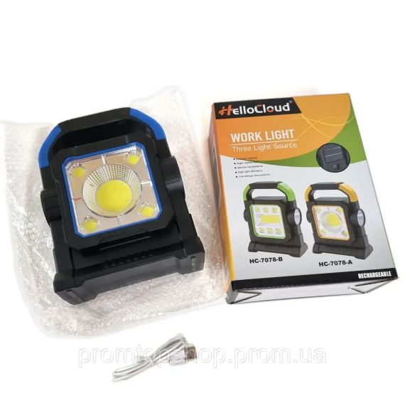 Фонарик кемпинговый аварийный Police HC-7078A+5W+5COB-1 | Зображення 3