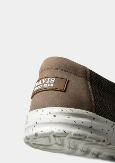 Коричневі чоловічі мокасини з тканини 42 розмір | Зображення 4