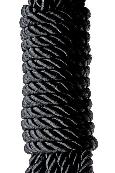 Мотузка для бондажа BLAZE DELUXE BONDAGE ROPE 5M BLACK, Черный | Зображення 4