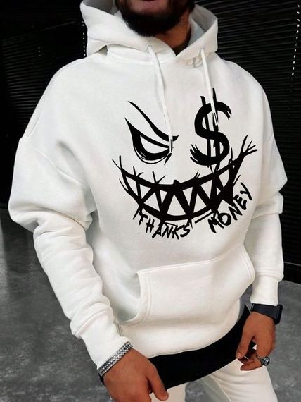 Худі з ДТФ на Флісі (оверсайз)