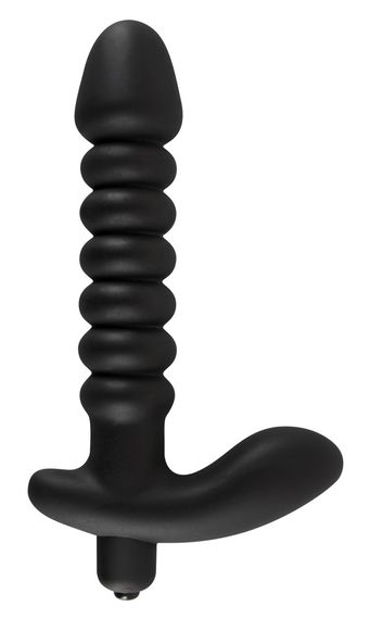 Анальний вібратор - Black Velvets Vibrating Plug Medium | Зображення 1