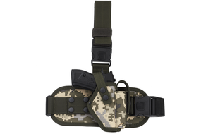 Кобура стегновий Форт-12 з платформою oxford 600d піксель 12705 ms