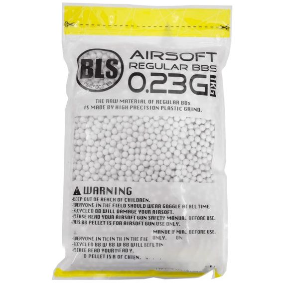 Шарики для страйкбола BLS BLS-WHITE-023-1 0.23 1 кг 4350 шт белые | Зображення 1