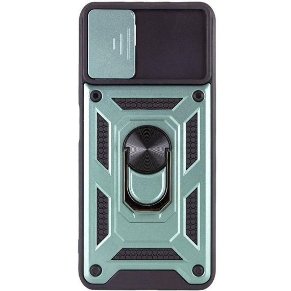 Чохол Ummi Camshield Serge Ring для Samsung Galaxy A03s Зелений | Зображення 1