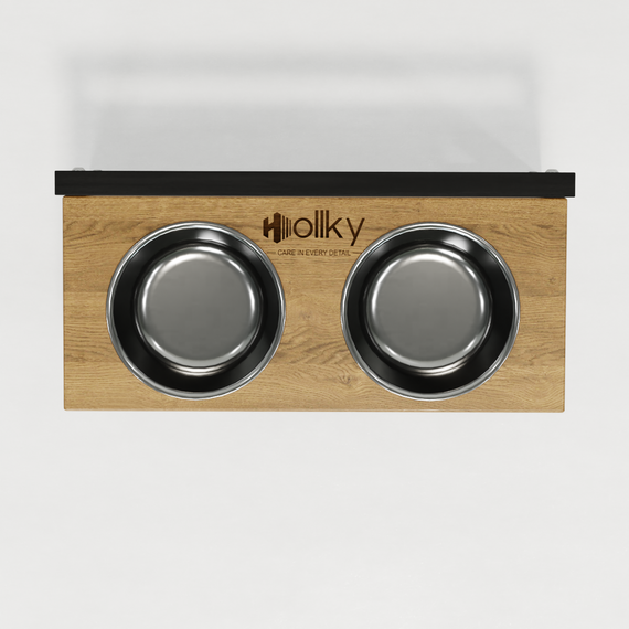 Миски на регульованій підставці для маленьких собак Hollky Flex S (2 × 0.450 л) FS-422523-BLNT | Зображення 6