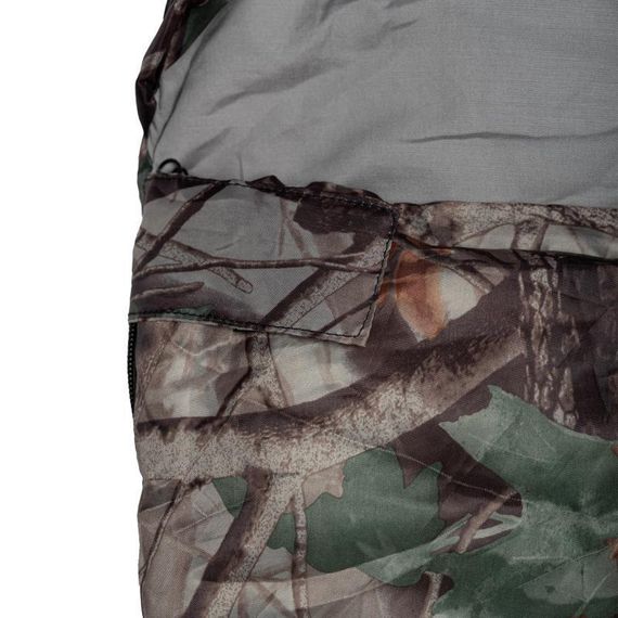 Спальний мішок до -5°C 220х75 см туристичний спальник з капюшоном Ranger Germes Camo RA6637 | Зображення 1