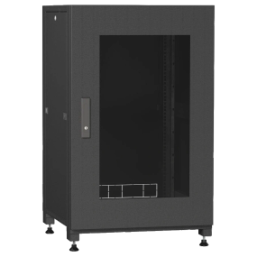 IPCOM С-18U-06х06-ДC-ПГ-9005 Шафа телекомунікаційна підлогова - Серверні шафи