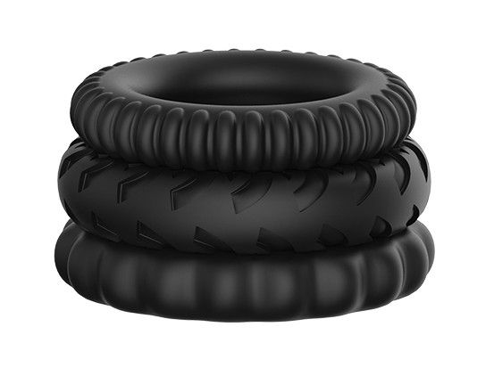 Набір з 3 ерекційних кілець LyBaile Titan, BI-210148 Sex Aura | Зображення 1