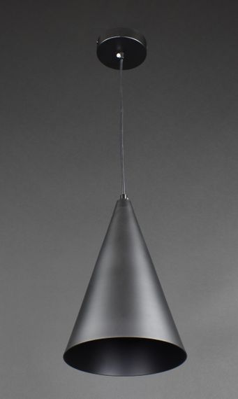 Люстра підвісна LOFT на 1 лампочку 27598 Чорний 35-190х19х19 см.