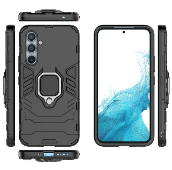 Чохол бампер Primolux Ring Armor для телефона Samsung Galaxy A54 5G (SM-A546) - Black | Зображення 1