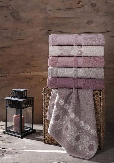 Полотенца Pupilla Adriana 70х140см Махра набор 6шт