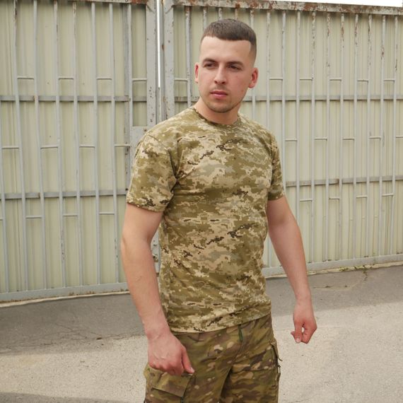 Футболка тактическая Premium Jersey Pixel-mm14 48 | Зображення 7