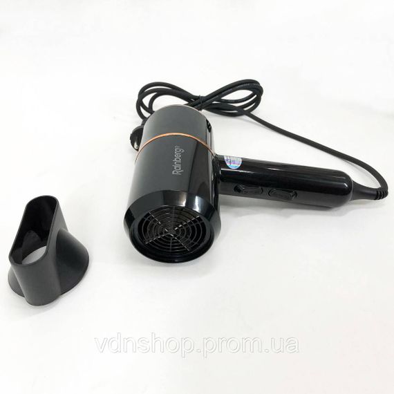 Фен з регулюванням температури для укладання, Фен без шкоди для волосся укладання зачіски AT-84