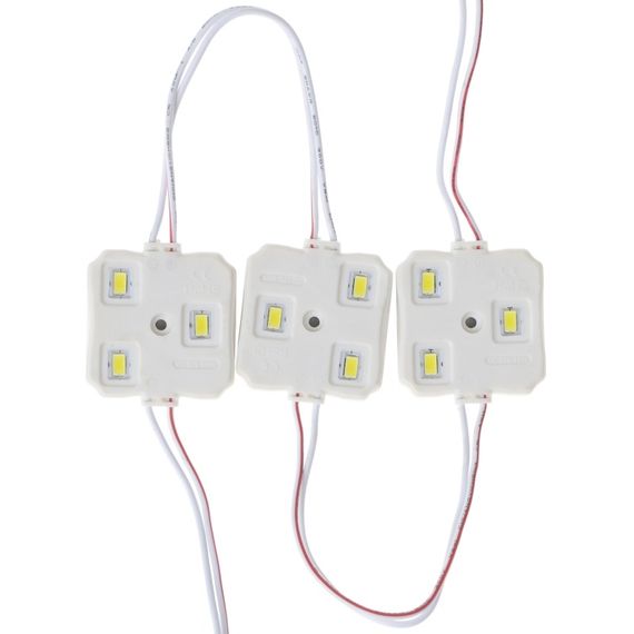 Светодиодный модуль 12V 0.72W SMD 5630 CW IP65 (BY-017/3) | Зображення 1