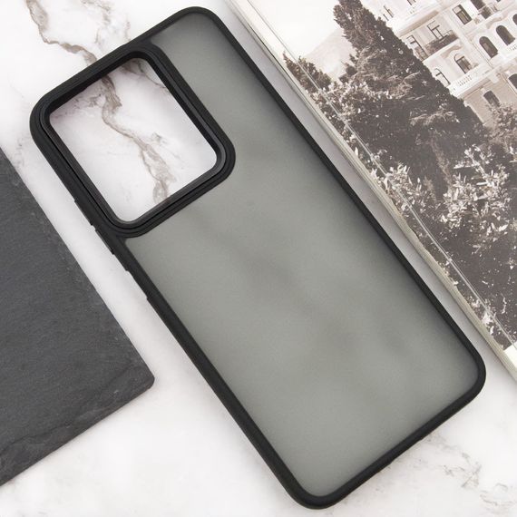 Чохол TPU+PC Lyon Frosted для Infinix Hot 40 Black | Зображення 1