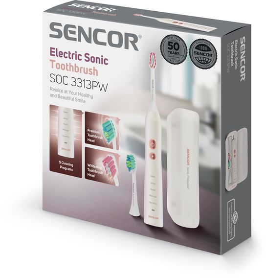 Зубна електрощітка Sencor SOC 3313PW | Зображення 9