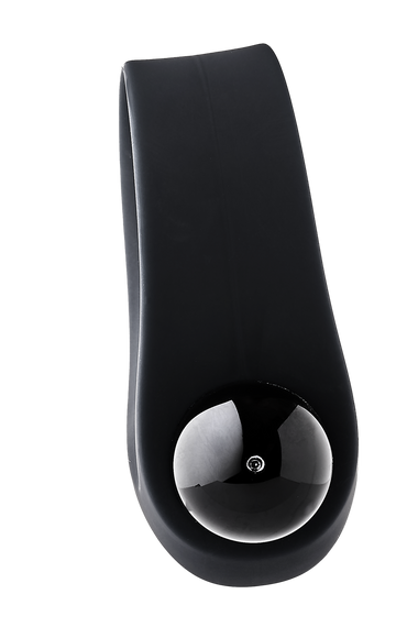 Эрекционное кольцо с вибрацией Dream Toys Ramrod черное, 8 х 3.2 см Sex Aura | Зображення 6