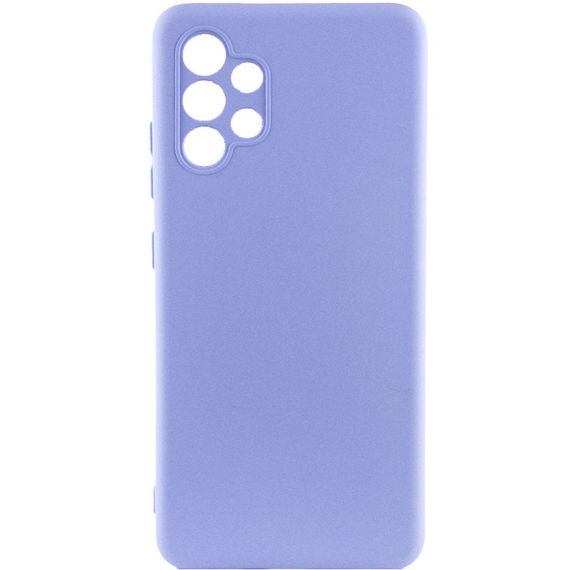 Чехол Silicone Cover Lakshmi Full Camera (A) для Samsung Galaxy A32 4G Full camera, Бузковий/Dasheen