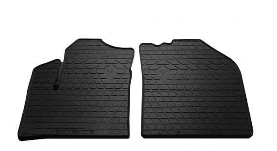 Гумові килимки (Stingray) 2 шт, Premium - без запаху гуми для Ford Connect 2010-2013 рр | Зображення 1