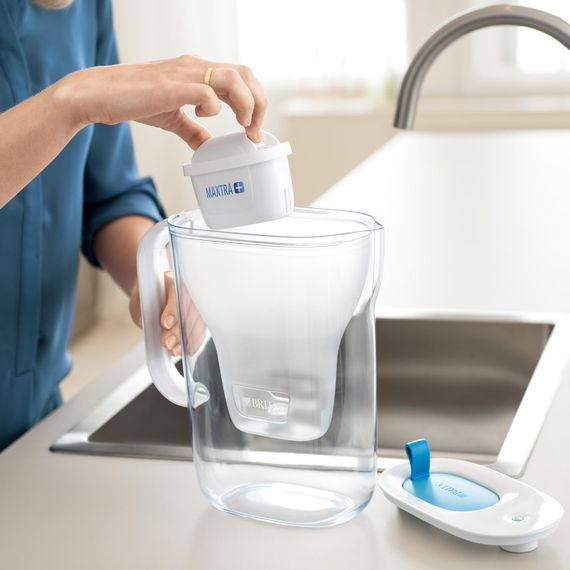 Фільтр-глечик Brita  Style LED 2.4 л (1.4 л очищеної води), сірий (1039278) | Зображення 4